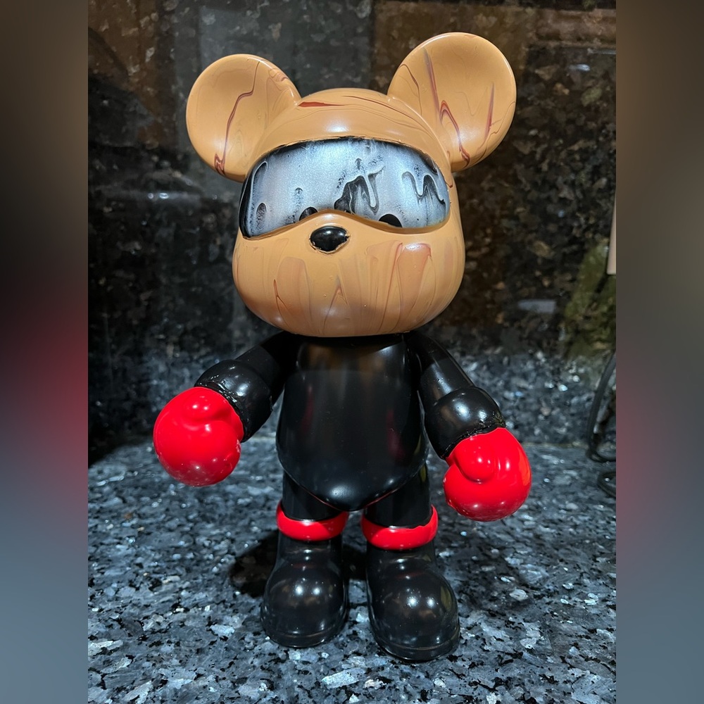 12” Ski Bear Figurine & Money Bank
